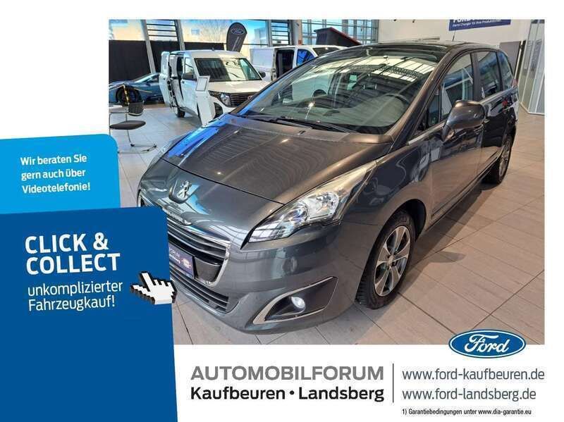 Grau / shark Gebraucht 2016 Peugeot 5008 Van / Kleinbus | 10.990 € (Teuer) - Bild 1/4