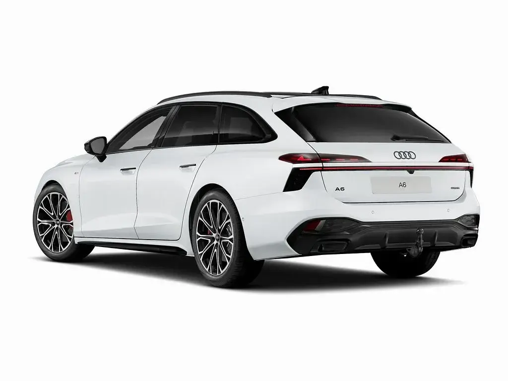 Gebraucht Audi A6 S-Line 367 PS (269 kW) 2025 Gletscherweiß metallic Kombi