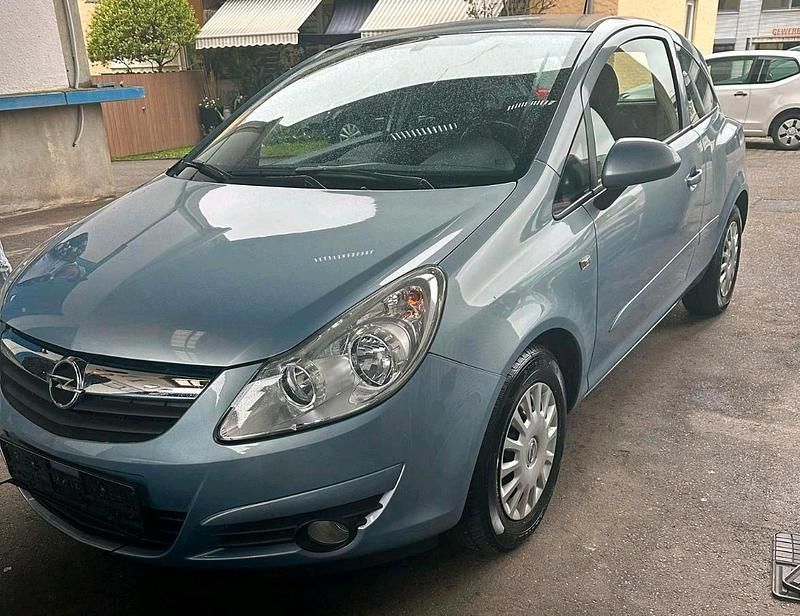 Blau Gebraucht 2007 Opel Corsa Kleinwagen | 3.400 € - Bild 1/2