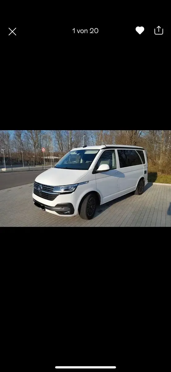 Gebraucht VW California California 204 PS (150 kW) 2023 Weiß Van
