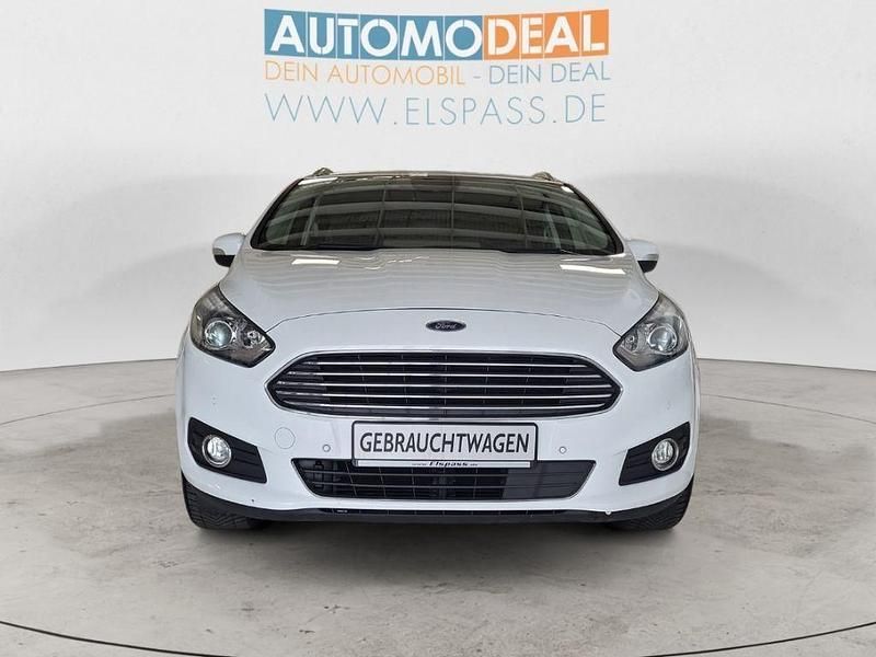 Gebraucht Ford S-MAX Titanium 165 PS (121 kW) 2019 Weiss Van / Kleinbus