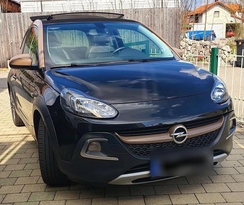 Schwarz Gebraucht 2016 Opel Adam Rocks Rocks Kleinwagen | 10.990 € (Teuer) - Bild 1/4