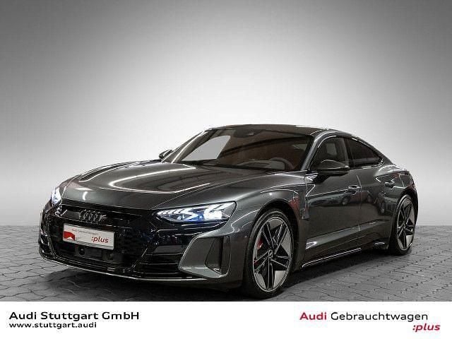 Grau Gebraucht 2021 Audi e-tron GT quattro Sport Limousine | 61.940 € (Superpreis) - Bild 1/4