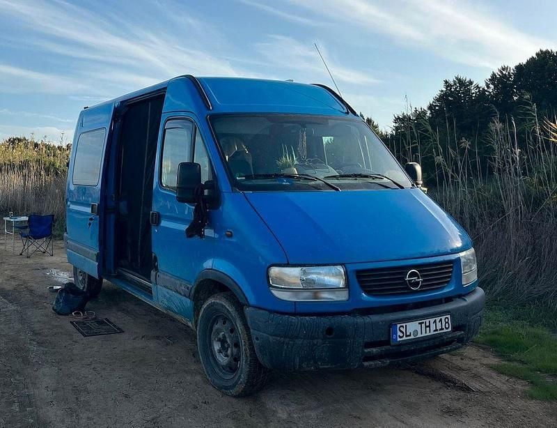Gebraucht Opel Movano 114 PS (83 kW) 2002 Blau Van