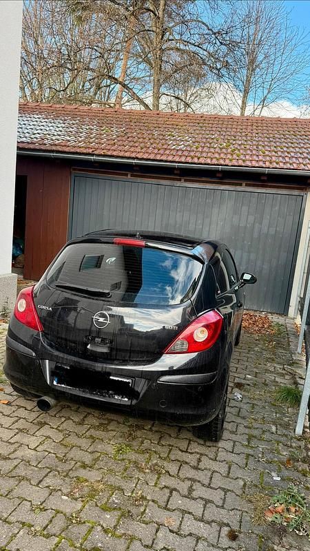 Schwarz Gebraucht 2007 Opel Corsa Kleinwagen | 1.599 € - Bild 1/4