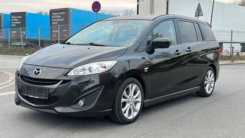 Gebraucht Mazda 5 Sports-Line 150 PS (110 kW) 2012 Schwarz Van / Kleinbus