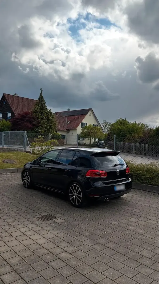 Usata VW Golf VI GTD 170 CV (125 kW) 2011 Nero Utilitaria