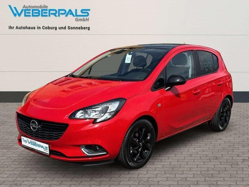 Lava rot Gebraucht 2017 Opel Corsa Color Edition Kleinwagen | 9.500 € (Fairer Preis) - Bild 1/4