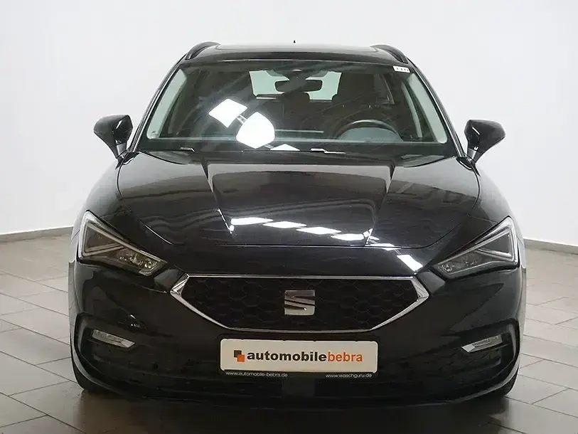 Gebraucht Seat Leon Style 150 PS (110 kW) 2021 Mitternachtsschwarz Kombi