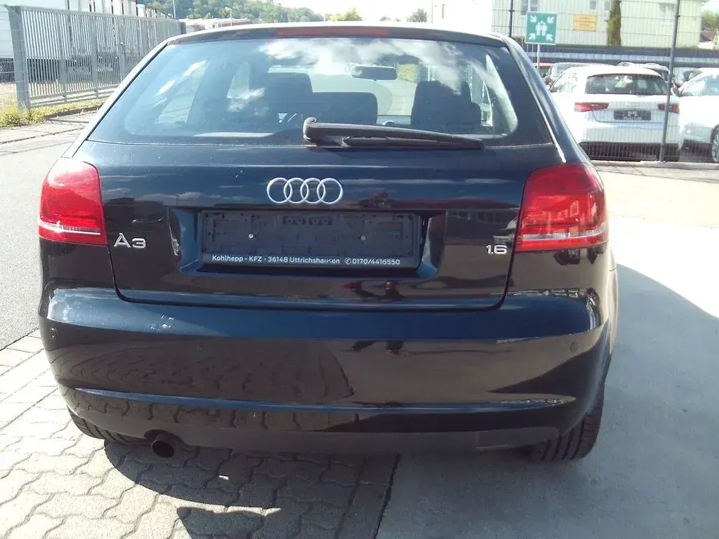 Gebraucht Audi A3 Ambition 102 PS (75 kW) 2008 Schwarz Limousine