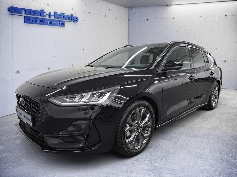 Schwarz Gebraucht 2024 Ford Focus ST-Line X Limousine | 24.790 € (Fairer Preis) - Bild 1/4