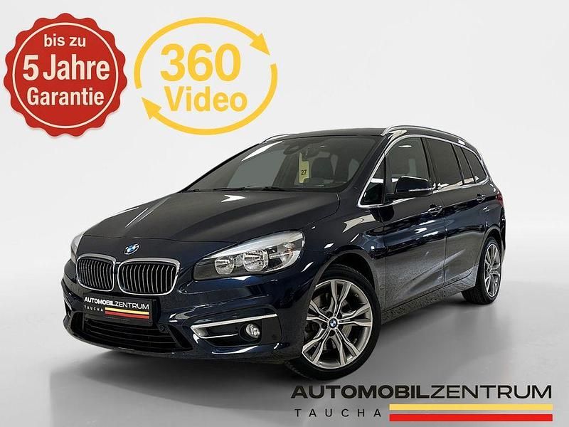 Blau Gebraucht 2016 BMW 220 Gran Tourer Luxury Line Van / Kleinbus | 16.990 € (Fairer Preis) - Bild 1/4