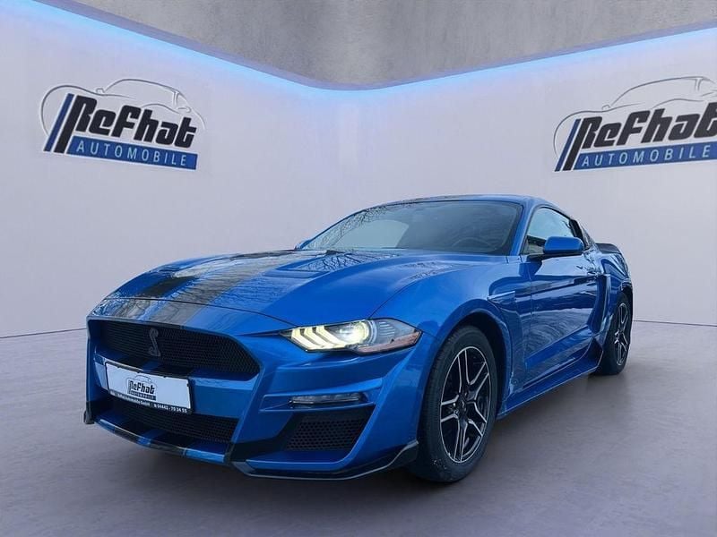 Second-hand Ford Mustang 314 CP (230 kW) 2019 Albastru Coupe