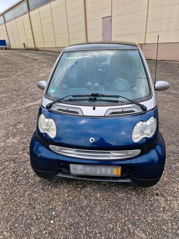 Blau Gebraucht 2003 Smart ForTwo Coupé Kleinwagen | 1.199 € - Bild 1/4