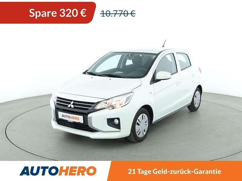 Weiß Gebraucht 2021 Mitsubishi Space Star Spirit Limousine | 10.450 € (Fairer Preis) - Bild 1/3