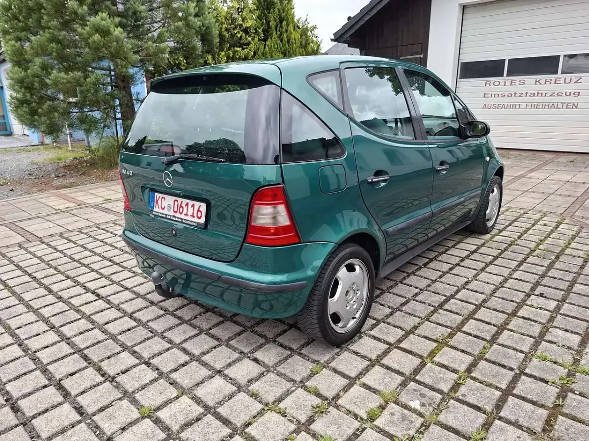 Gebraucht Mercedes A140 Elegance 82 PS (60 kW) 2000 Dschungelgrünmetallic Kleinwagen