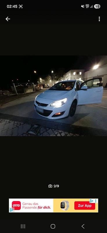 Gebraucht Opel Astra 110 PS (80 kW) 2014 Weiß Kombi