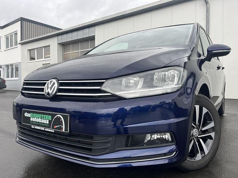 Atlantik blue Gebraucht 2020 VW Touran United Van / Kleinbus | 24.860 € (Fairer Preis) - Bild 1/4