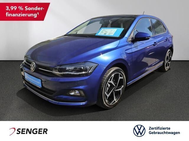 Blau Gebraucht 2020 VW Polo Highline Kleinwagen | 18.490 € (Etwas zu teuer) - Bild 1/4