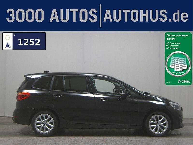 Schwarz ii Gebraucht 2021 BMW 218 Gran Tourer Advantage Van / Kleinbus | 14.980 € (Guter Preis) - Bild 1/4