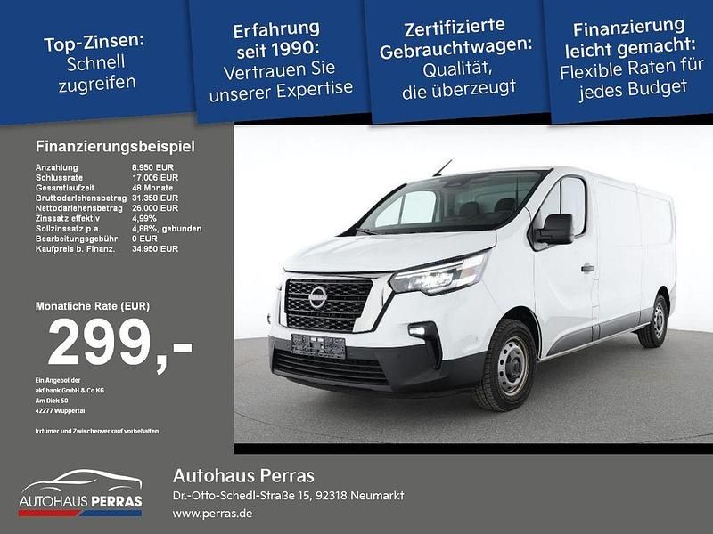 Weiß Gebraucht 2024 Nissan Primastar N-Connecta Van / Kleinbus | 34.950 € (Guter Preis) - Bild 1/4