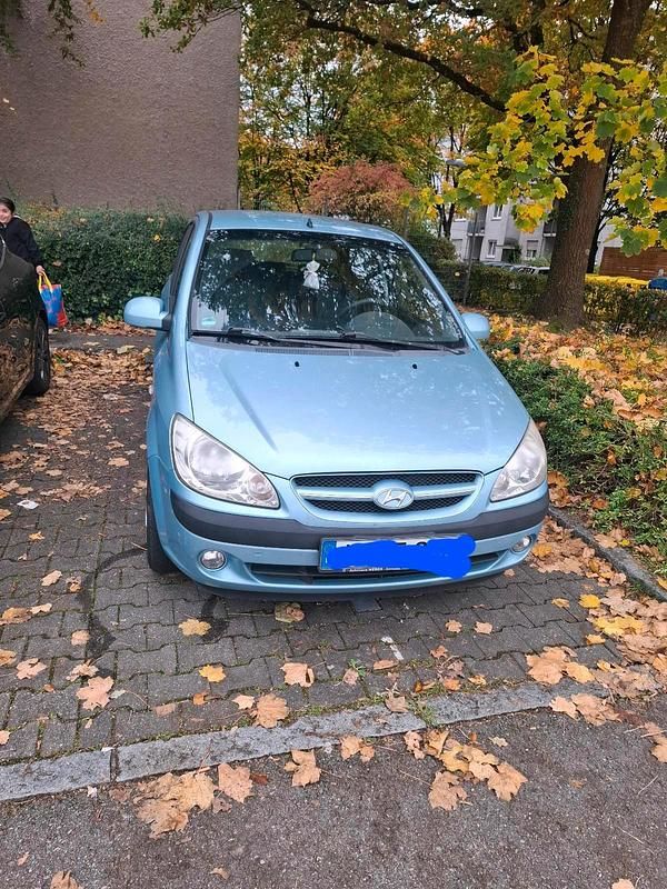 Blau Gebraucht 2006 Hyundai Getz Kleinwagen | 450 € (Superpreis) - Bild 1/3