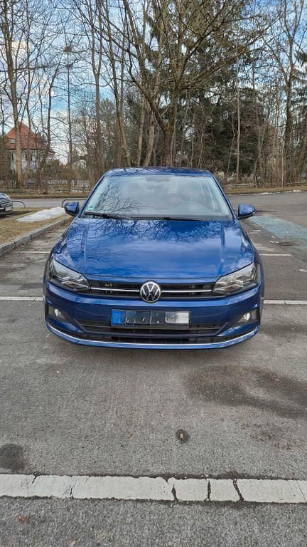 Gebraucht VW Polo Highline 110 PS (80 kW) 2021 Blau Kleinwagen