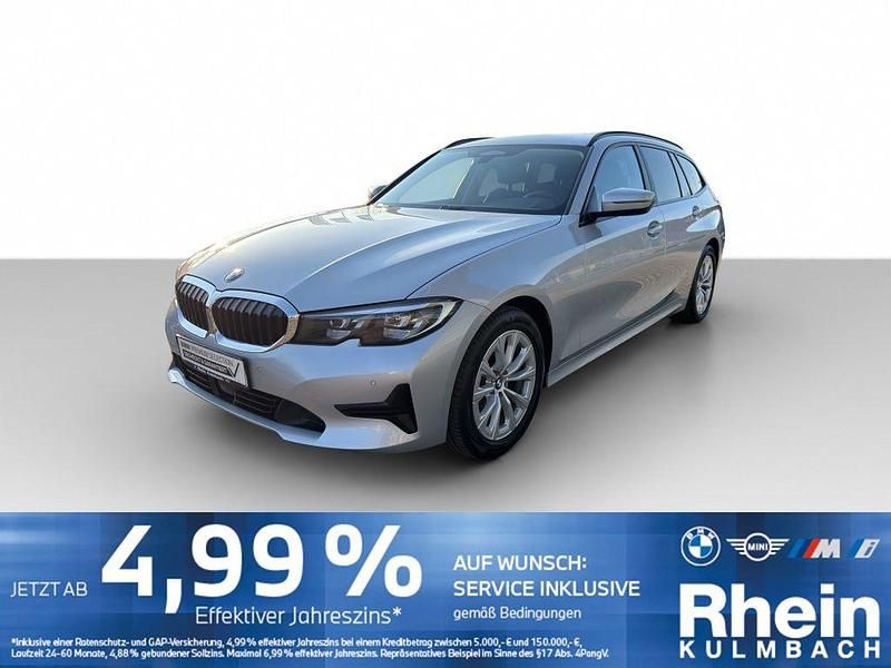 Gebraucht BMW 320 Advantage 190 PS (139 kW) 2020 Glaciersilber metallic Kombi