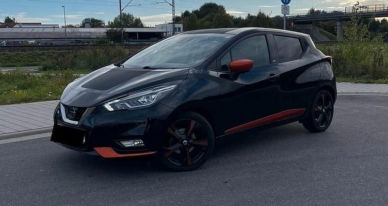 Schwarz Gebraucht 2017 Nissan Micra Kleinwagen | 11.700 € (Fairer Preis) - Bild 1/4