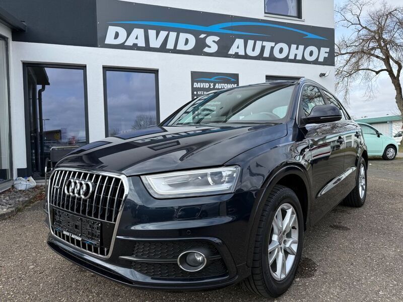 Blau Gebraucht 2015 Audi Q3 S-line plus SUV | 17.999 € (Fairer Preis) - Bild 1/4