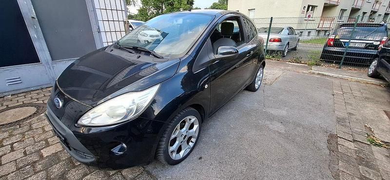 Schwarz Gebraucht 2009 Ford Ka Titanium Kleinwagen | 1.250 € (Superpreis) - Bild 1/4