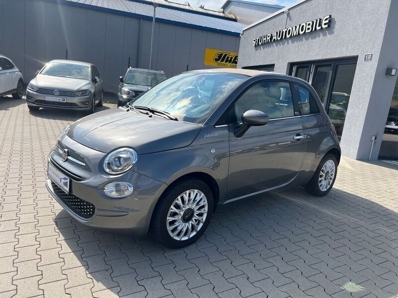 Grau Gebraucht 2022 Fiat 500C Dolcevita Cabrio | 14.590 € (Fairer Preis) - Bild 1/4