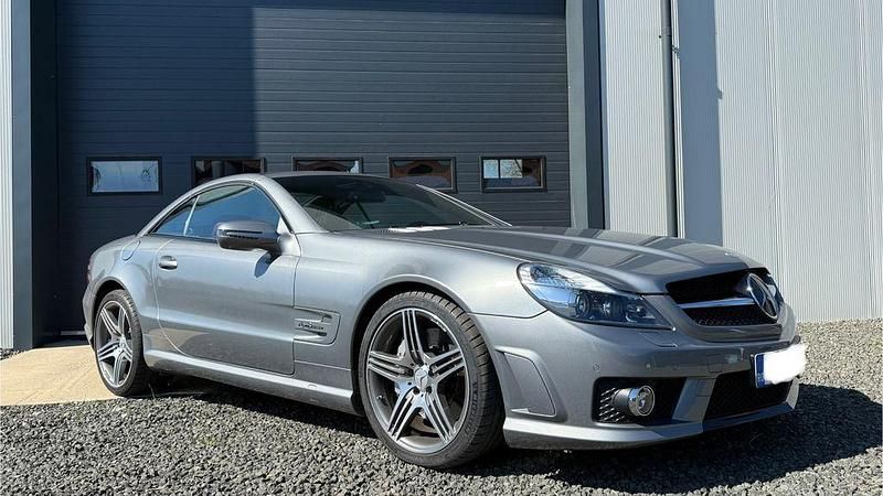Grau Gebraucht 2008 Mercedes SL63 AMG AMG Cabrio | 84.500 € - Bild 1/4