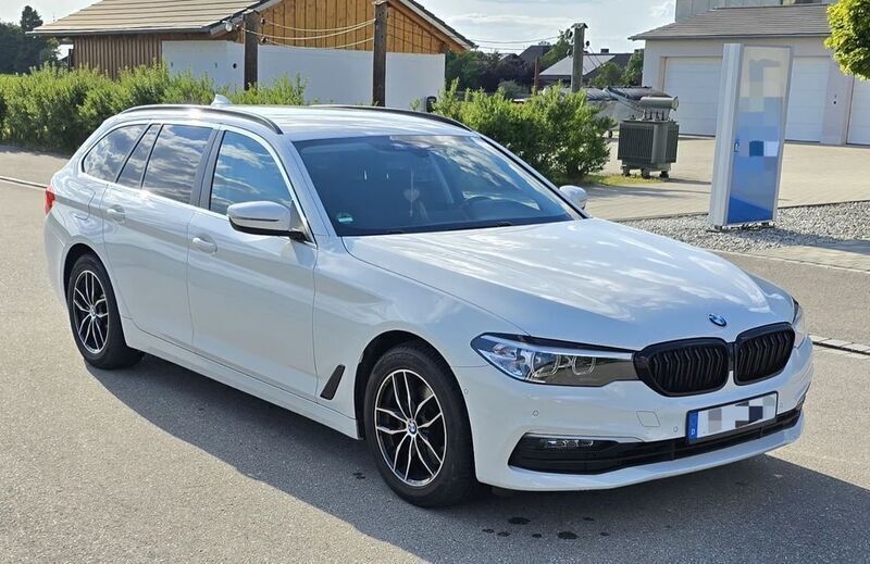 Gebraucht BMW 520 184 PS (135 kW) 2019 Weiß Kombi