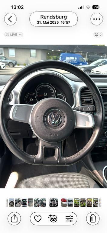 Gebraucht VW Beetle 105 PS (77 kW) 2012 Silber Kleinwagen