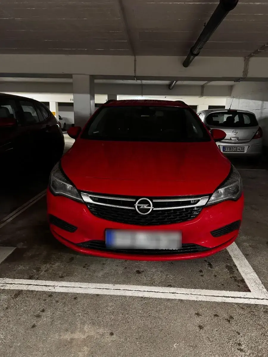 Gebraucht Opel Astra Edition 136 PS (100 kW) 2019 Rot Kombi