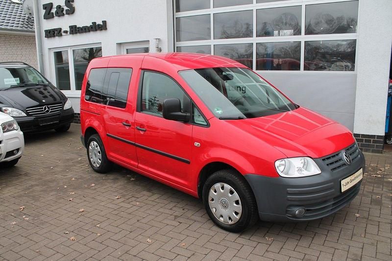 Gebraucht VW Caddy Life 80 PS (58 kW) 2009 Tornadorot Van / Kleinbus
