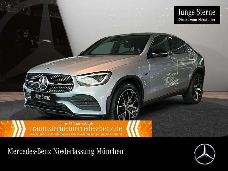 Silber Gebraucht 2021 Mercedes GLC300e AMG Coupé | 45.990 € (Fairer Preis) - Bild 1/3