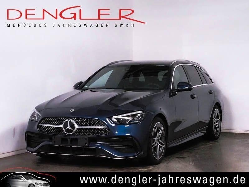 Blau Gebraucht 2024 Mercedes C180 Advanced Limousine | 38.990 € (Fairer Preis) - Bild 1/4