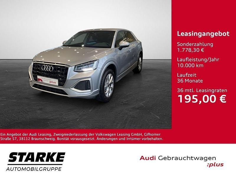 Mythosschwarz metallic Gebraucht 2023 Audi Q2 Advanced SUV | 29.590 € (Fairer Preis) - Bild 1/4