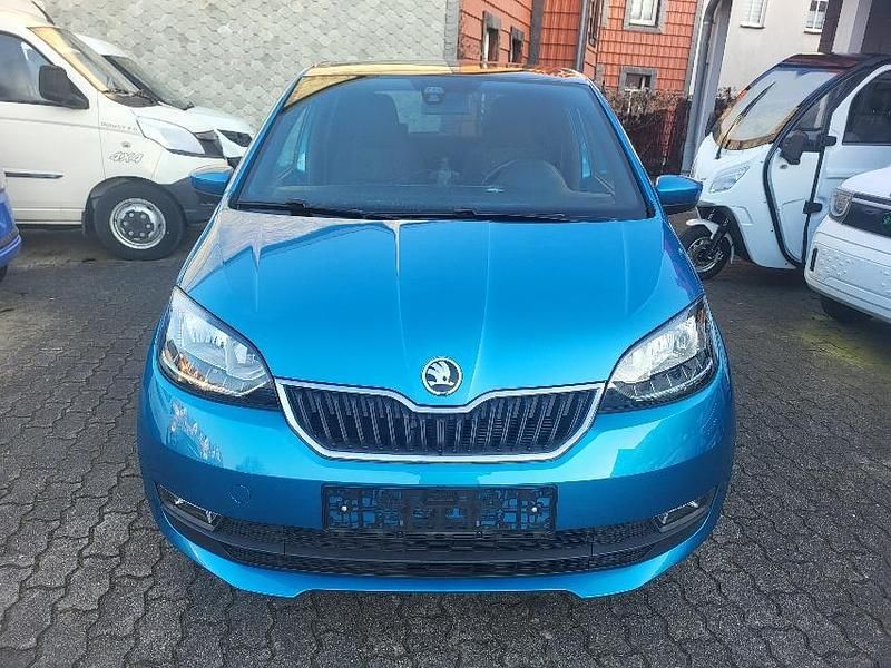 Gebraucht Skoda Citigo Clever 60 PS (44 kW) 2018 Crystalblau metallic Kleinwagen