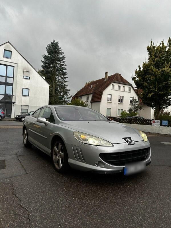 Silber Gebraucht 2006 Peugeot 407 Coupe Platinum Coupé | 1.300 € (Guter Preis) - Bild 1/4