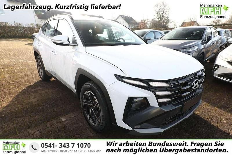 Atlas white Neu 2025 Hyundai Tucson Select SUV | 29.037 € (Superpreis) - Bild 1/4