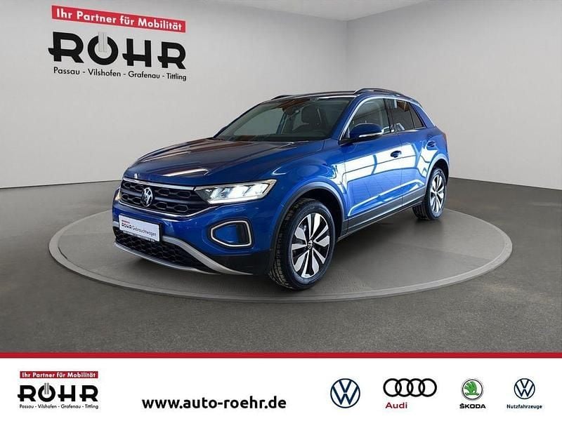 Ravennablau metallic Gebraucht 2023 VW T-Roc Move SUV | 24.400 € (Superpreis) - Bild 1/4