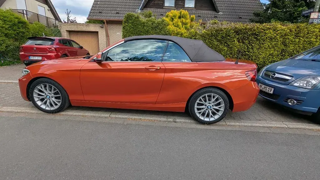 Gebraucht BMW 230 Advantage 252 PS (185 kW) 2016 Orange Cabrio