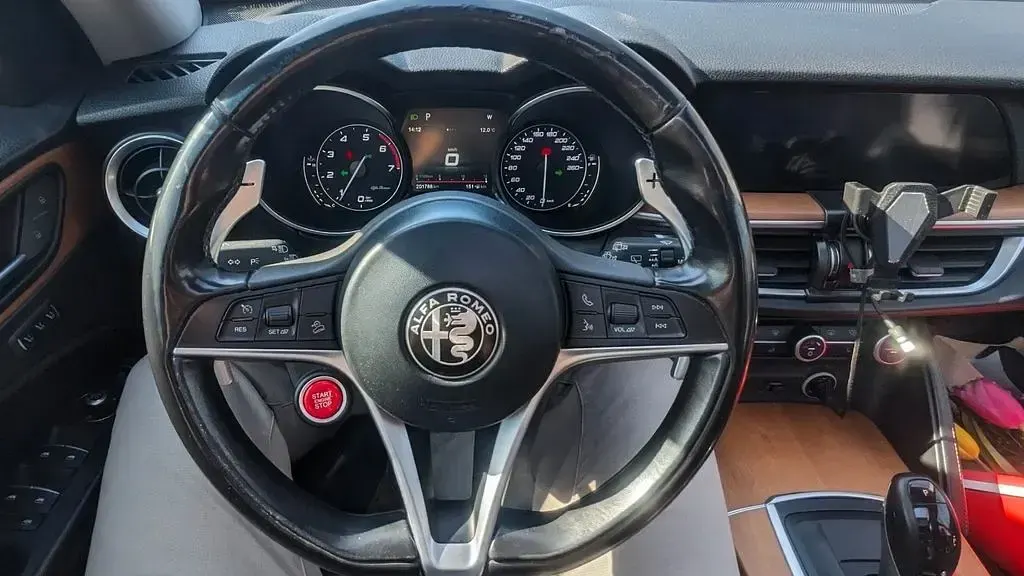 Gebraucht Alfa Romeo Stelvio 280 PS (205 kW) 2017 Weiß SUV