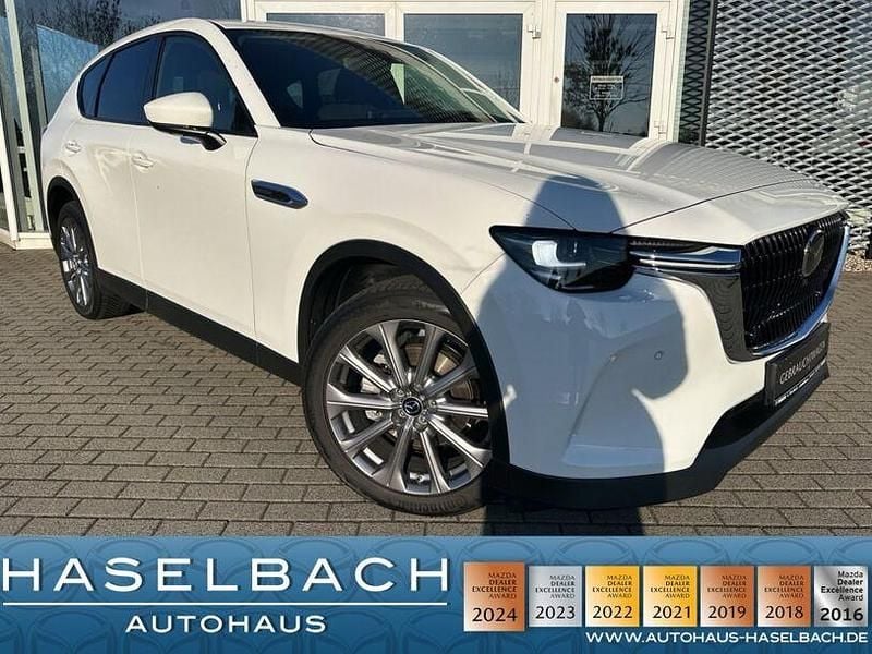 Weiss Gebraucht 2024 Mazda CX-60 Exclusive SUV | 38.379 € (Superpreis) - Bild 1/4