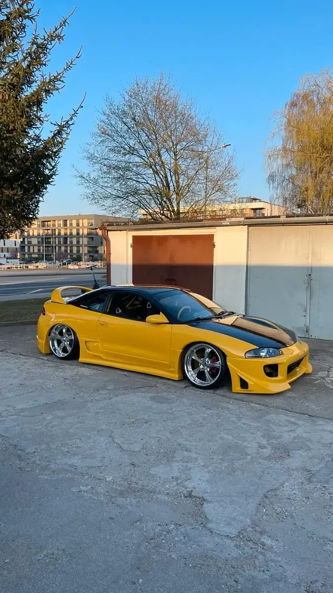 Occasion Mitsubishi Eclipse 150 PK (110 kW) 1998 Geel Coupé