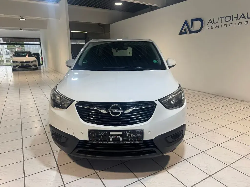 Gebraucht Opel Crossland 110 PS (80 kW) 2019 Weiß SUV