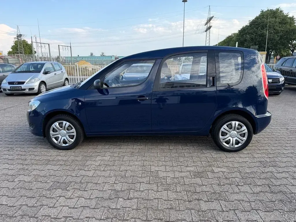 Gebraucht Skoda Roomster 86 PS (63 kW) 2014 Blau Van / Kleinbus